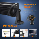 Nilight 13.7 Inch 72W Double Row Spot Flood Led Light Bar, view 4