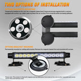Nilight 14.5 Inch 30LED Strobe Light Bar Double Side Rooftop Green White, view 5