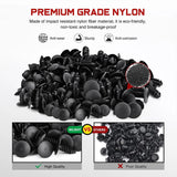 Nilight 147 Pcs Bumper Retainer Clips Car Push Retainer Kit, view 5