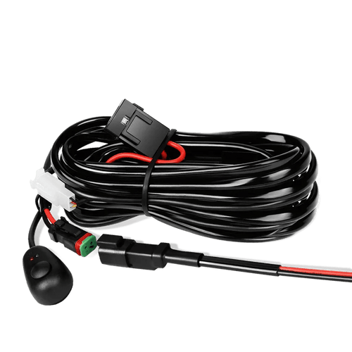 Nilight 14AWG DT Connector Wire Harness Kit 1 Lead W/ 12V On-Off Switch