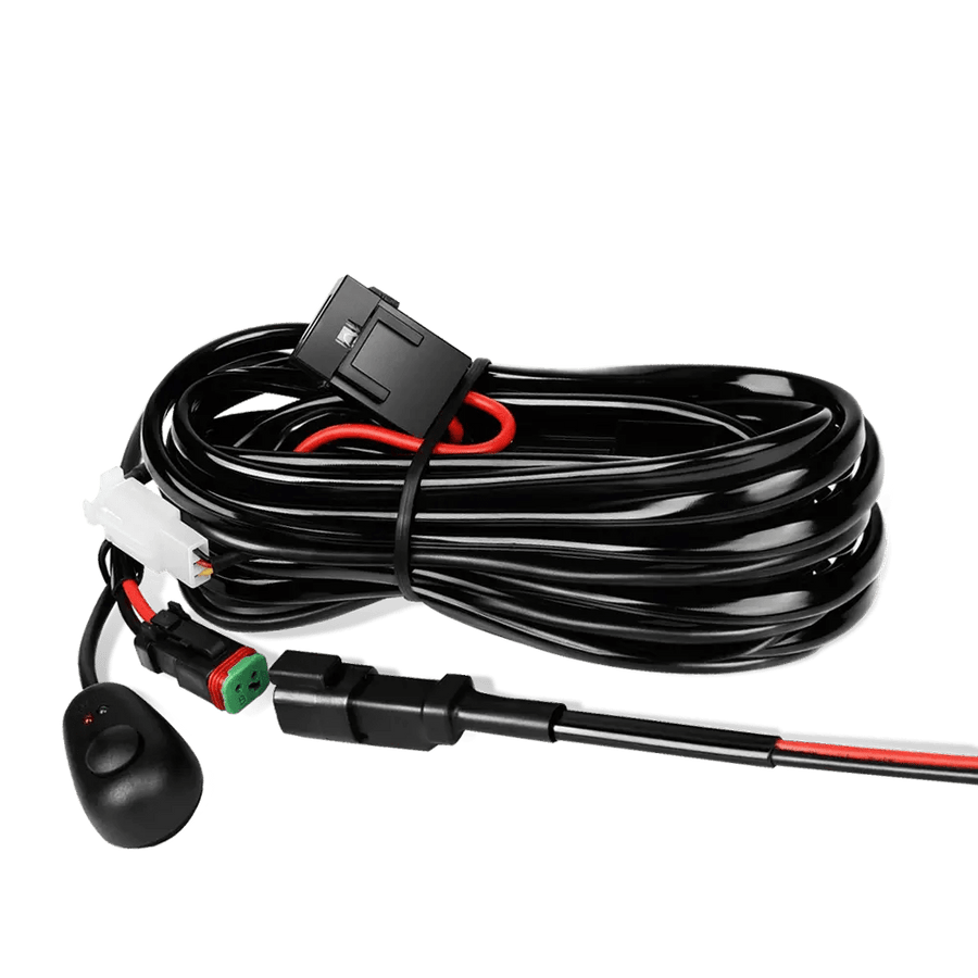 Nilight 14AWG DT Connector Wire Harness Kit 1 Lead W/ 12V On-Off Switch
