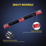 Nilight 14 Inch 9 LEDs Red Trailer Light ID Bar, view 3
