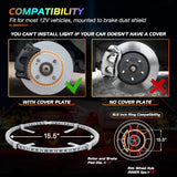 Nilight 15.5 Inch LED Wheel Ring Lights Double Row RGB APP Remote Control 4Pcs, view 5