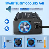 Nilight 150W Power Inverter 12V DC to 110V AC Car Converter with PD 30W USB C & QC3.0 for Phones Tablets Laptop Computer Game Console Kindle iPad DVD Players Black, view 6