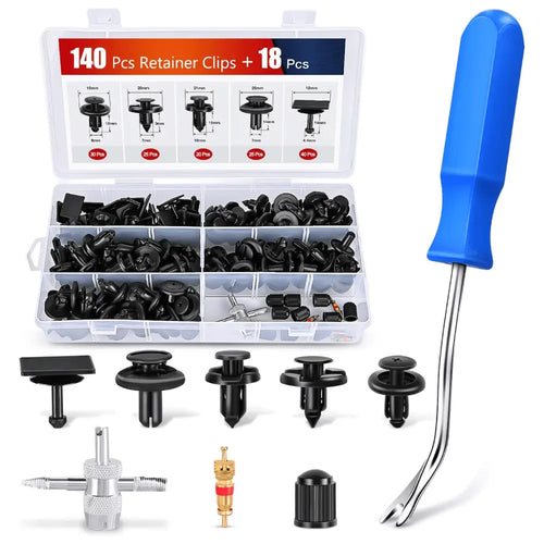 Nilight 158 Pcs Bumper Retainer Clips Car Push Retainer Kit
