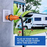 Nilight 15Amp Male to 30Amp Twist Lock Female Power Adapter, view 5