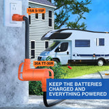 Nilight 15Amp to 30Amp RV Power Adapter Cord, view 2