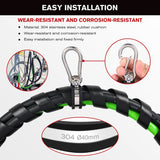 Nilight 15FT 3-in-1 ABS Electrical Cord Cable & Rubber Air Power Line Hose Kit, view 6