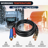 Nilight 15FT Air Line Hose Assembly Rubber Air Hose 1/2in NPT Swivel, view 5