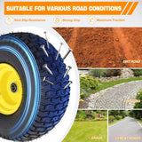 Nilight 15x6.00-6 Lawn Mower Tire, 15 Inch Pneumatic Rubber Tire with 3/4 Inch Axle Bore & 3 Inch Hub Length, Air-Filled Replacement Wheel for Riding Lawn Mowers, 1 Pack, view 6