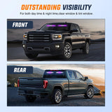 Nilight 162 LED Traffic Advisor Strobe Light Bar 2-in-1 Purple White Emergency Warning Hazard Lights with Controller 4 Switchable Color 36 Flash Pattern for Trucks Cars Tow Plow Construction Vehicles, view 6