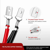 Nilight 2PCS 16AWG 3FT Wire Extension Kit 1 lead to 2 leads For LED Light Bar/Led Pods/LED Work Light, view 3