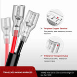 Nilight 2PCS 16AWG 3FT Wire Extension Kit 1 lead to 2 leads For LED Light Bar/Led Pods/LED Work Light, view 4