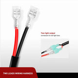 Nilight 2PCS 16AWG 3FT Wire Extension Kit For LED Light Bar/Led Pods/LED Work Light, view 4