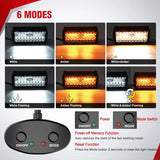 Nilight 16AWG Amber White Light Bar Wire Harness Kit 1 Lead W/ 12V On Off Switch | 2 Fuses | 3 Spade Connectors, view 2