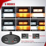 Nilight 16AWG Amber White Light Bar Wire Harness Kit 2 Leads W/ 12V On Off Switch | 2 Fuses | 6 Spade Connectors, view 6