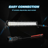 Nilight 16AWG DT Connector Wire Harness Kit 1 Lead W/ 12V On Off Switch, view 2
