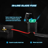 Nilight 16AWG DT Connector Wire Harness Kit 1 Lead W/ 12V On Off Switch, view 4