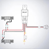 Nilight 16AWG Wire Harness 15FT Kit 2 Leads W/ 12V 3Pin Switch | 3 Fuses | 4 Spade Connectors, view 6