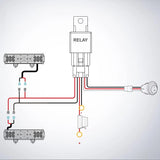 Nilight 2 PCS 16AWG Wire Harness Aluminium Kit 2 Leads W/ 12V 3Pin Switch | 3 Fuses | 4 Spade Connectors (25% OFF Final Checkout), view 5