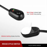 Nilight 16AWG Wire Harness Kit 2 Leads W/ 12V Mouse Style Switch | 3 Fuses | 4 Spade Connectors, view 4
