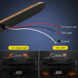Nilight 16 Inch 11 LEDs Amber Trailer Light Bar (Pair), view 5