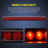 Nilight 16 Inch 11 LEDs Red Trailer Light Bar (Pair), view 3
