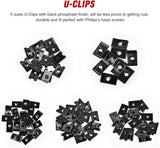 Nilight 170 Pcs Car U-Clip Screw Assortment Kit, view 4