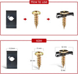 Nilight 170 Pcs Car U-Clip Screw Assortment Kit, view 5