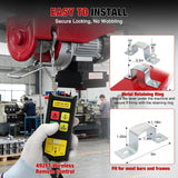 Nilight 1760LBS Electric Hoist 110V Electric Hoist Winch with Wireless Remote Control, Single/Double Slings 39FT Lifting Height Material Handling Tool for Garage Warehouses Factory Attic Ceiling Crane, view 6