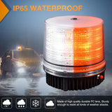 Nilight 18LED Magnetic Beacon Light Amber White Wireless Rotating Powered Emergency Hazard Warning Safety Flashing Rooftop Led Strobe Lights for Car Truck Snow Plows Forklift Trailer Security Vehicles, view 6