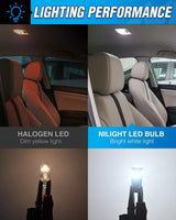 Nilight 194 T10 168 2825 W5W 6500K LED Bulbs (10 Packs), view 2