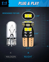 Nilight 194 T10 168 2825 W5W 6500K LED Bulbs (10 Packs), view 5