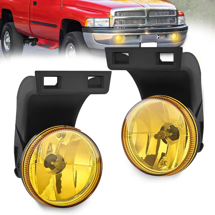 Nilight 1994 1995 1996 1997 1998 1999 2000 2001 Dodge Ram 1500 1994 1995 1996 1997 1998 1999 2000 2001 2002 Dodge Ram 2500 3500 Fog Lights Assembly