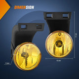 Nilight 1994 1995 1996 1997 1998 1999 2000 2001 Dodge Ram 1500 1994 1995 1996 1997 1998 1999 2000 2001 2002 Dodge Ram 2500 3500 Fog Lights Assembly, view 6