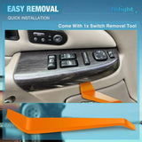 Nilight 1999 2000 2001 2002 Chevy Silverado 1500 2500 2500HD 1999 2000 2001 2002 GMC Sierra 1500 2500 2500HD 3500 Power Master Window Switch, view 4