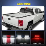 Nilight 1999 2000 2001 2002 2003 2004 2005 2006 Chevy Silverado GMC Sierra 1500 2500 3500HD 2007 HD Classic Third Brake Light, view 5