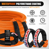 Nilight 1In x 30FT Kinetic Recovery Rope & 2PCS 1/2In x 24In Soft Shackle, view 6