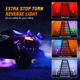 Nilight 1Pc 2FT Spiral Antenna Bluetooth Remote App Control Led Fat Whip Light, view 3
