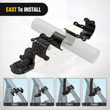 Nilight 1PC UTV Flag Antenna Mount Whip Light Mounting Bracket Black Adjustable Heavy Duty for 1.5 to 1.75inch 1.75 to 2inch for Polaris RZR Ranger Can Am Maverick X3 Talon, view 6