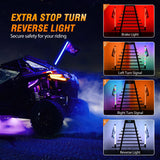 Nilight 1Pc 3FT Spiral Antenna Bluetooth Remote App Control Led Fat Whip Light, view 2