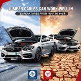 Nilight 2/0 Gauge 30 Feet Heavy Duty Jumper Cables 1500 Amp Booster Battery Cables with Permanent Installation kit and Quick Connect Plug Includes carrying bag for 12V & 24V Cars SUVs and Trucks, view 6