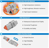 Nilight 2 3 4 6 8 12 PIN DT Connector Kit 3 Sets Size 16 Solid Contacts Waterproof Male Female Terminal for 14-20 AWG DT Series Connector, view 6
