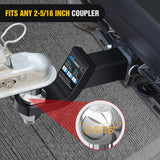 Nilight 2-5/16Inch Chrome Trailer Hitch Ball 1-1/4inch x 2-5/8inch Shank Universal Fit Gray, view 6