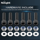 Nilight 2.5 inch Front Leveling Kit Lift Strut Spacers for 2006-2023 Dodge Ram 1500 4WD 2018 2019 2020 2021 2022 2023 Front Raise Suspension Strut Spacers, view 2