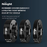 Nilight 2.5 Inch Leveling Kit for 2004-2023 F150 2WD 4WD 2012 2013 2014 2015 2016 2017 2018 2019 2020 2021 2022 2023/2003-2018 Expedition/2005-2008 Lincoln Mark Front Raise Suspension Strut Spacers, view 2