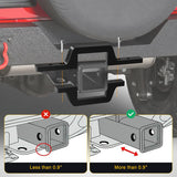 Nilight 2.5 inch Towing Hitch Mount Bracket for Truck Trailer RV SUV Pick Up fit Dual LED Work Light Reverse Rear Back Up Off Road Lights(Towing Hitch Mount Bracket) Without Light, view 6