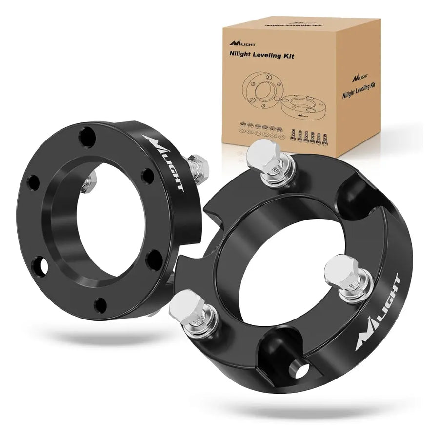 Nilight 2.5 Inch Leveling Lift Kits for 2005-2023 Toyota Tacoma/2003 2004 2005 2006 2007 2008 2009 2010 2011 2012 2013 2014 2015 2016 2017 2018 2019 2020 2021 2022 2023 4Runner/2007-2015 FJ Cruiser 2WD 4WD 2004-2023