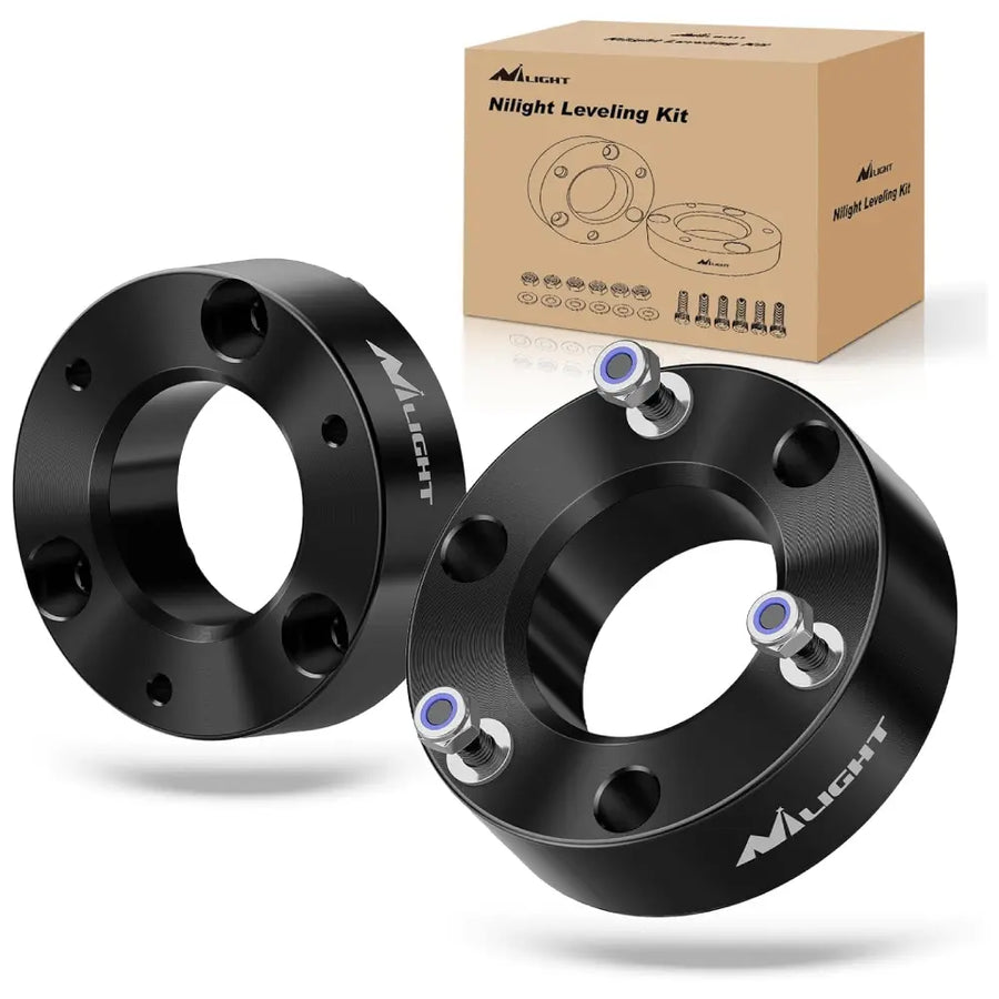 Nilight 2.5 Inch Front Leveling Lift Kit for 2007 2008 2009 2010 2011 2012 2013 2014 2015 2016 2017 2018 2019 2020 2021 2022 2023 Chevy Silverado 1500/GMC Sierra 1500