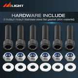 Nilight 2.5 Inch Front Leveling Lift Kit for 2007 2008 2009 2010 2011 2012 2013 2014 2015 2016 2017 2018 2019 2020 2021 2022 2023 Chevy Silverado 1500/GMC Sierra 1500, view 3